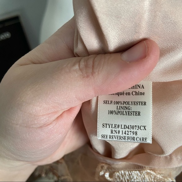 Chic Soul Gold Sequin Shift Dress Size 2X - Picture 11 of 11